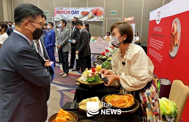 미캘리포니아주 '김치의 날' 기념행사 <사진 한국농수산식품유통공사>
